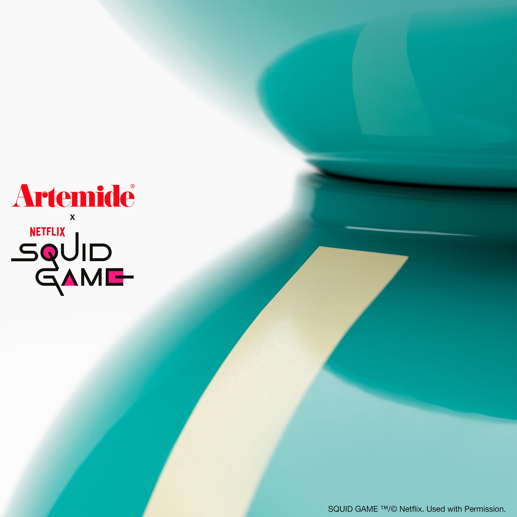 Eclisse Artemide x Squid Game Edition - Lampada da tavolo "Player"