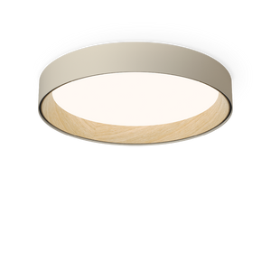 Vibia Duo 4870 / 4872 | Plafoniera di Design in Legno e Metallo