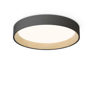 Vibia Duo 4870 / 4872 | Plafoniera di Design in Legno e Metallo