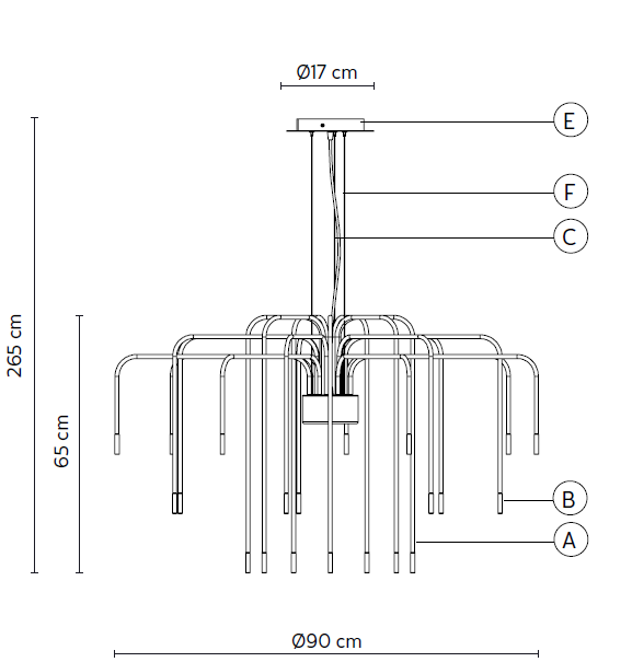 Lampadario BOOM by Karman