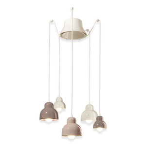 Lampadario multicolore Berimbau | Ferroluce