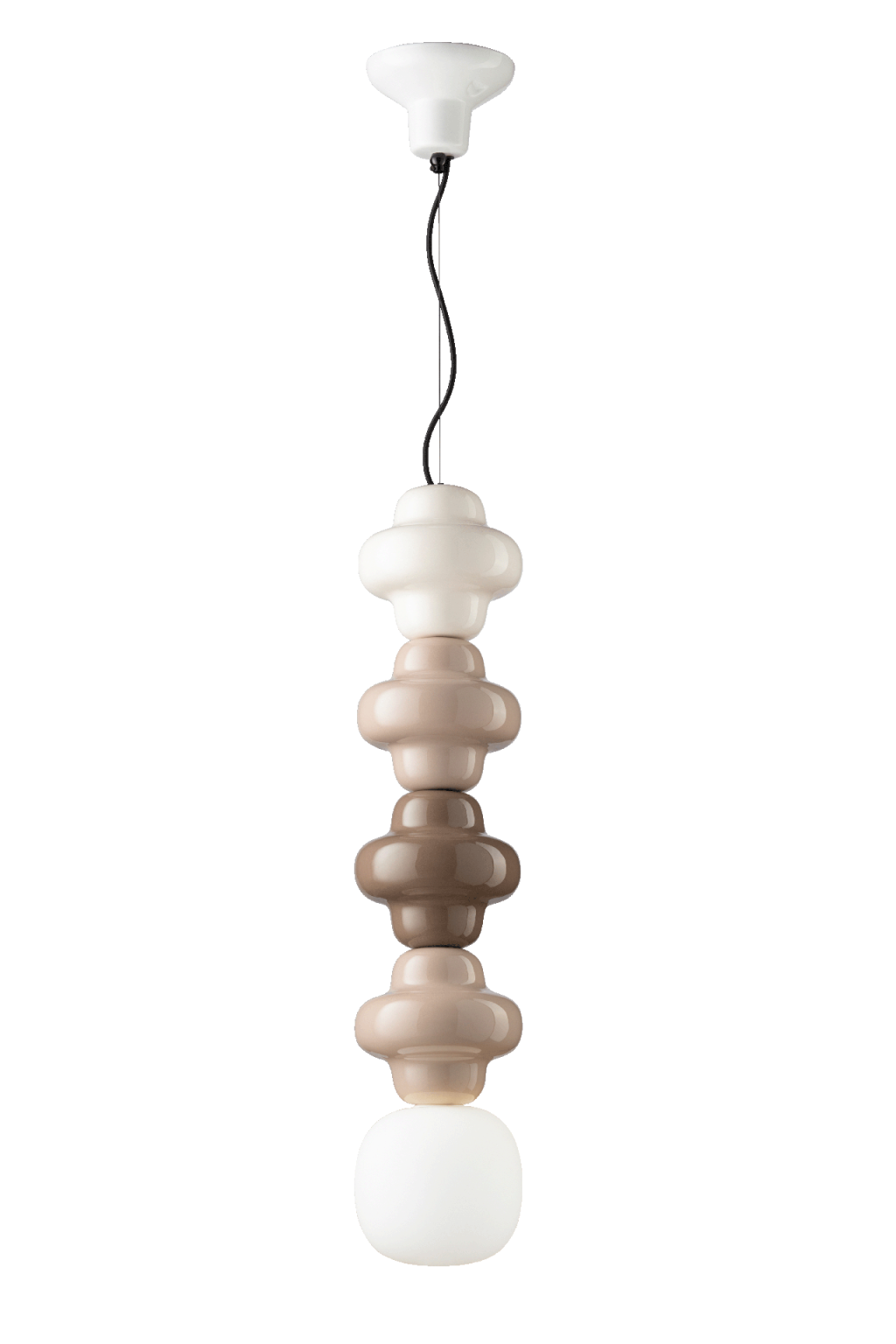 C2685 Mix Moka Lampadario sospensione ceramica Copacabana – Ferroluce