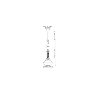 C2712 Lariat Lampada sospensione design – Ferroluce