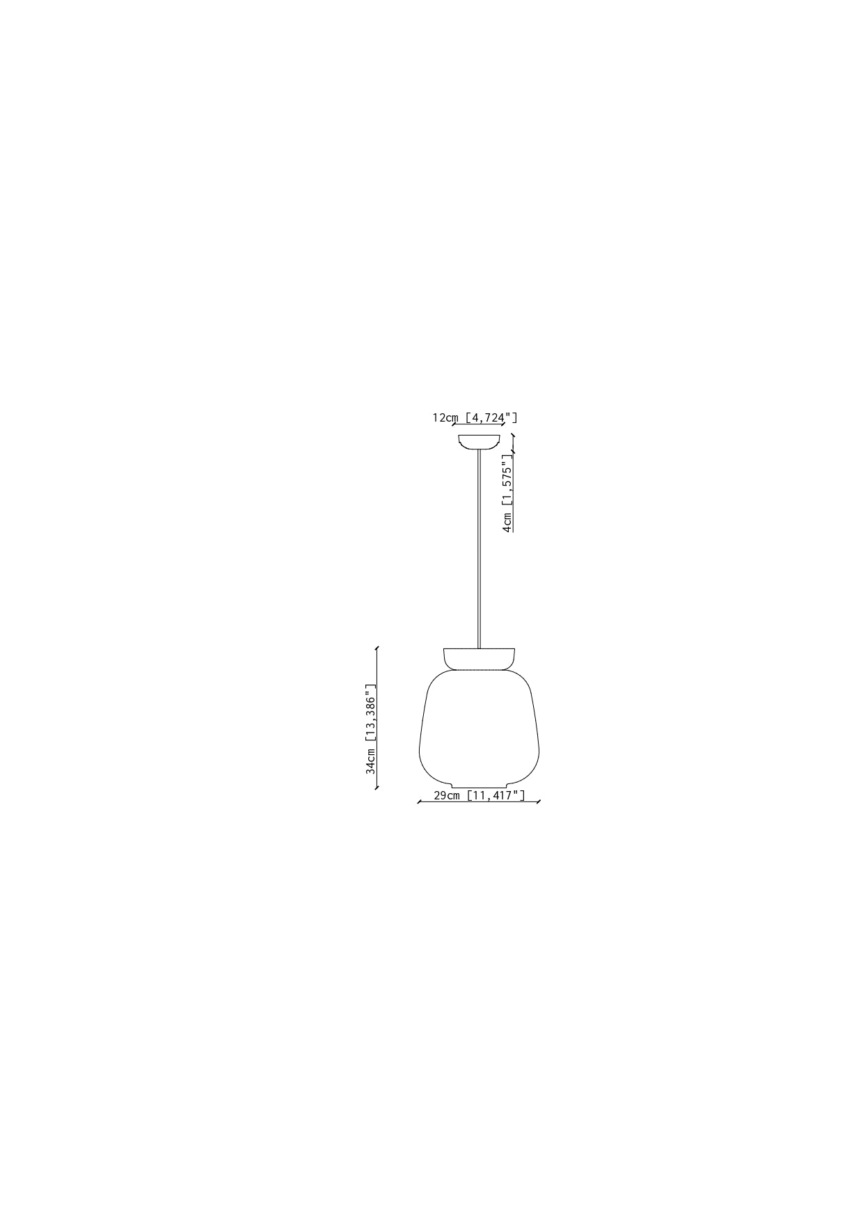 C2740 Corcovado Lampade sospensione design  – Ferroluce