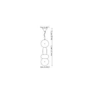 C2754 Lampadario Collezione BumBum - Ferroluce