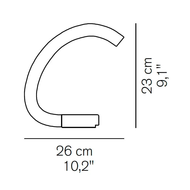 Acrilica design by Joe Colombo per Oluce