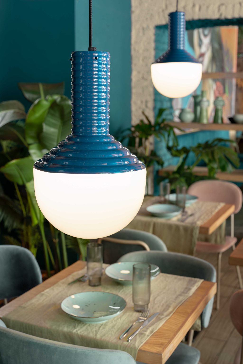 C2730 Selaròn Lampada sospensione design vetro – Ferroluce