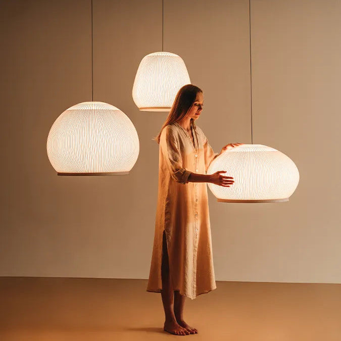 Lampada Sospensione Knit Vibia | Design Meike Harde