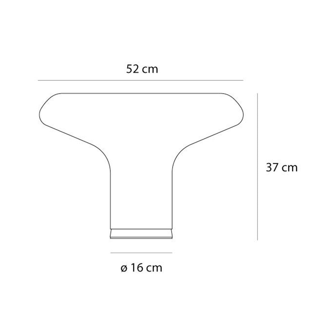 ecletty lampada da tavolo lesbo misure