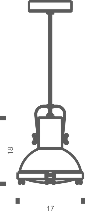 Projecteur 165 Pendant misure