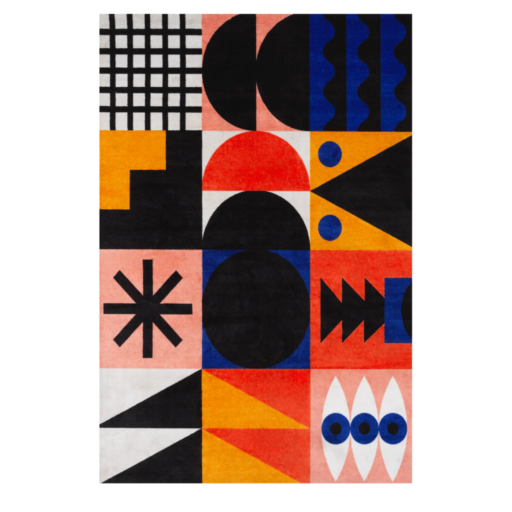 Tappeto Oggian Composizione 001 Rettangolare