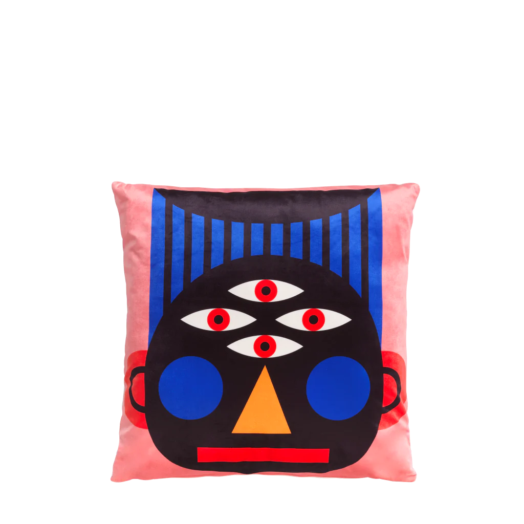 Cuscino Face Qeeboo