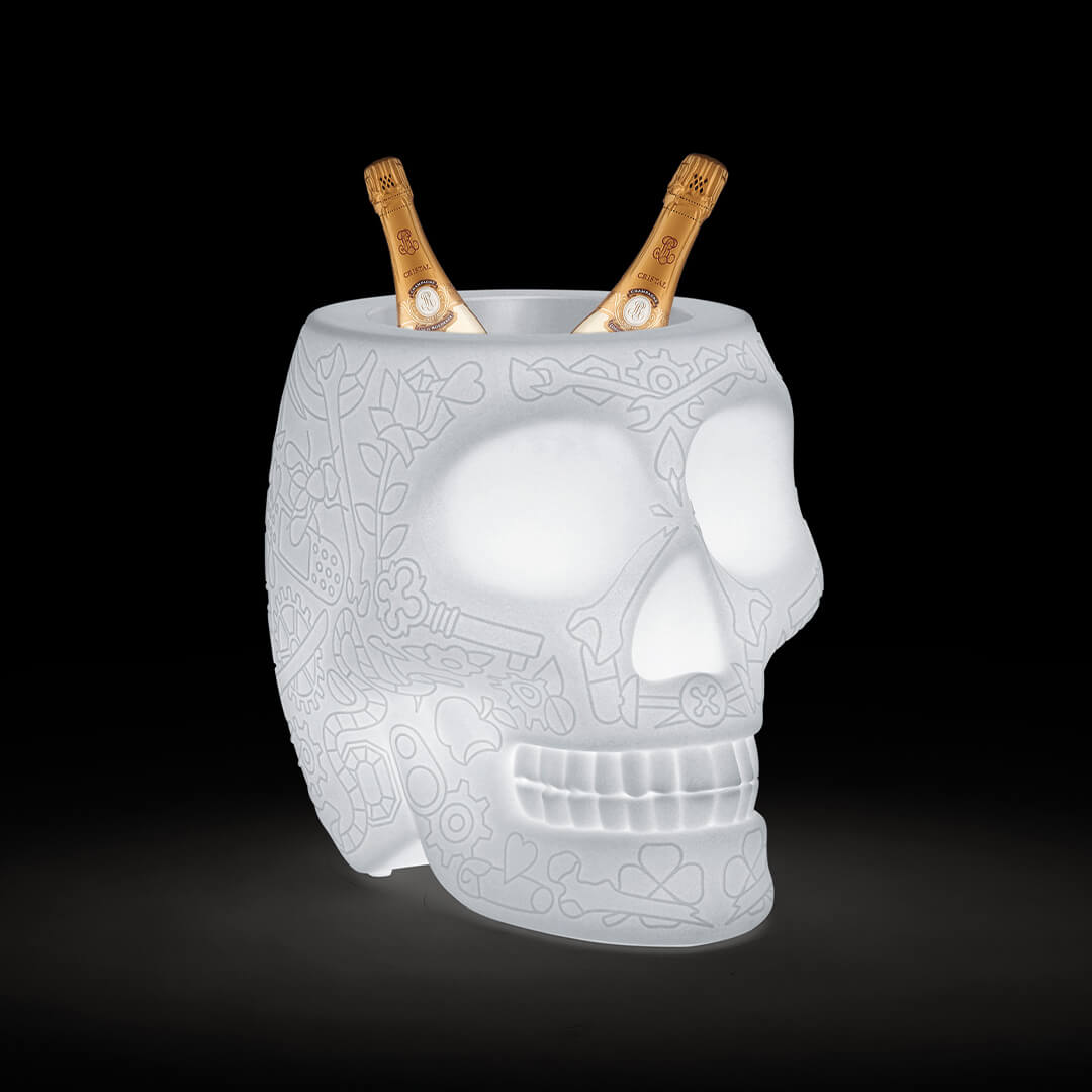 Mexico Planter e Lampada Champagne Cooler LED ricaricabile