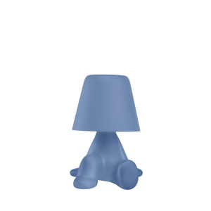 BOB Sweet Brothers Qeeboo - Lampada LED Ricaricabile Soft-Touch