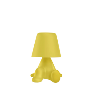 BOB Sweet Brothers Qeeboo - Lampada LED Ricaricabile Soft-Touch