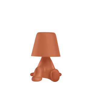 BOB Sweet Brothers Qeeboo - Lampada LED Ricaricabile Soft-Touch