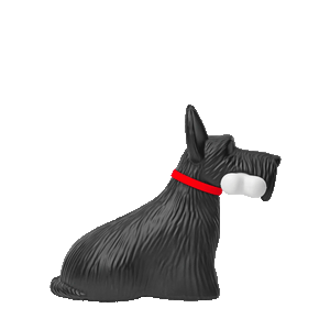 Scottie Qeeboo - Lampada da terra ricaricabile