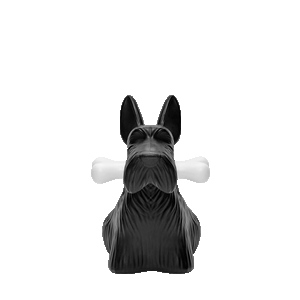 Scottie Qeeboo - Lampada da terra ricaricabile