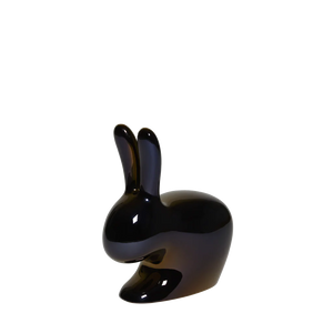 Rabbit Chair Baby Metal Finish Qeeboo - Oggetto di Design