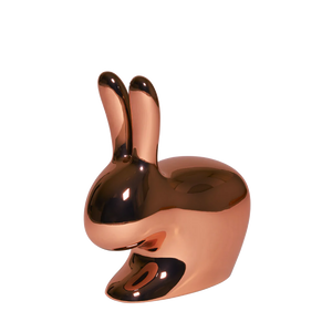 Rabbit Chair Metal Finish - Sedia Coniglio Metallizzata Qeeboo