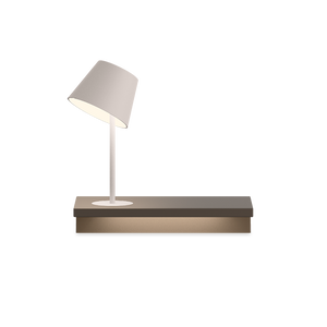 Lampada da Parete SUITE di Vibia | Mensola con Luce a Sinistra