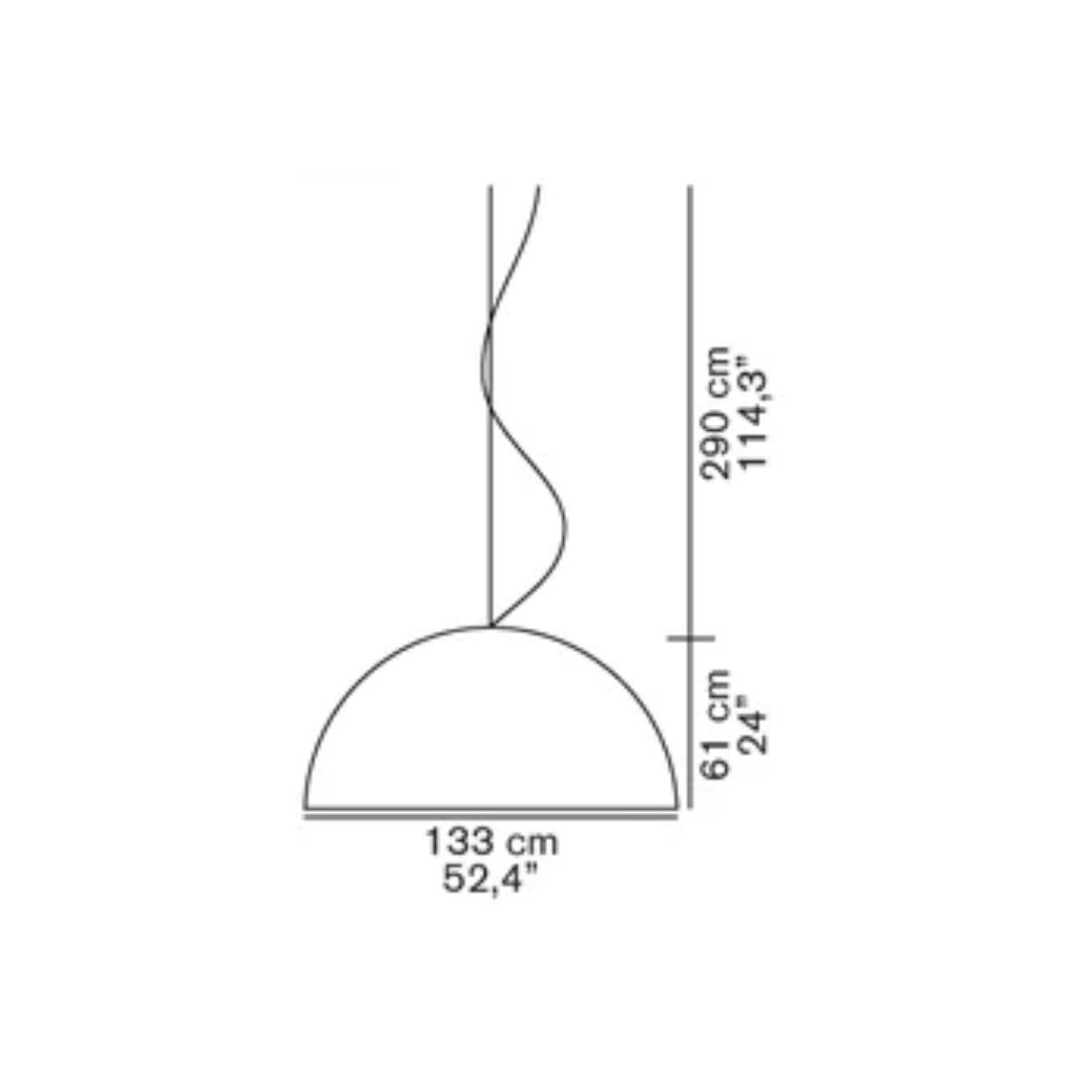 ecletty lampada a sospensione sonora 493