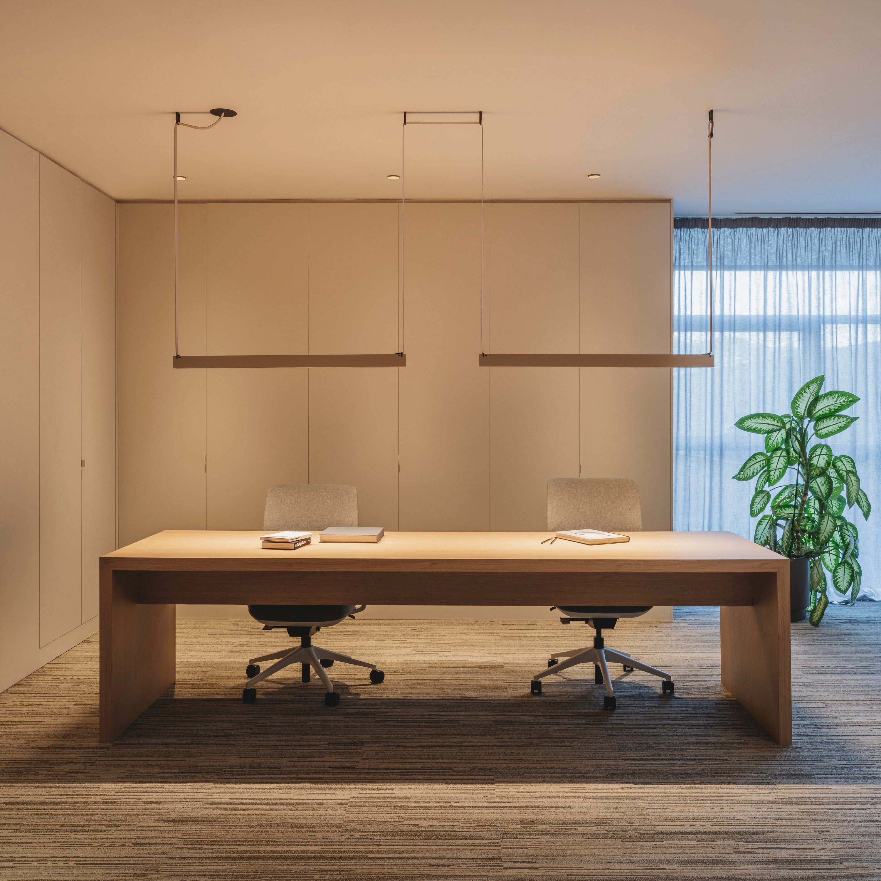 ecletty Plusminus beige lampada a sospensione