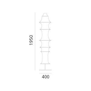 Falkland Terra Artemide — Lampada da Terra Bruno Munari