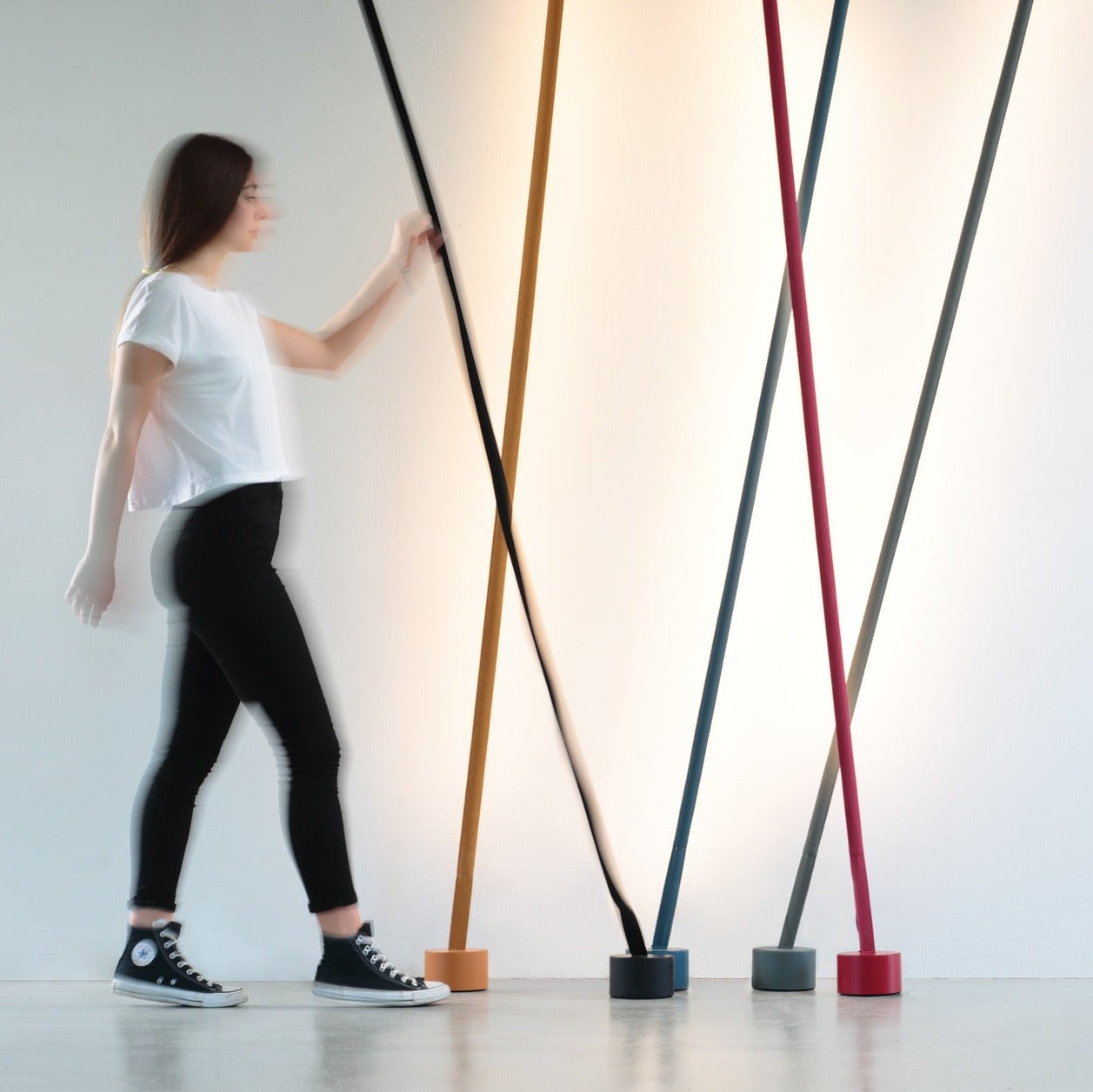 Tutti i colori della lampada elastica di martinelli