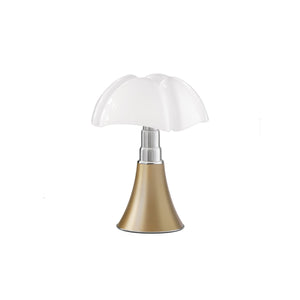 Finitura ottone Lampada da tavolo Minipipistrello Martinelli Luce - prodotto scontornato.
