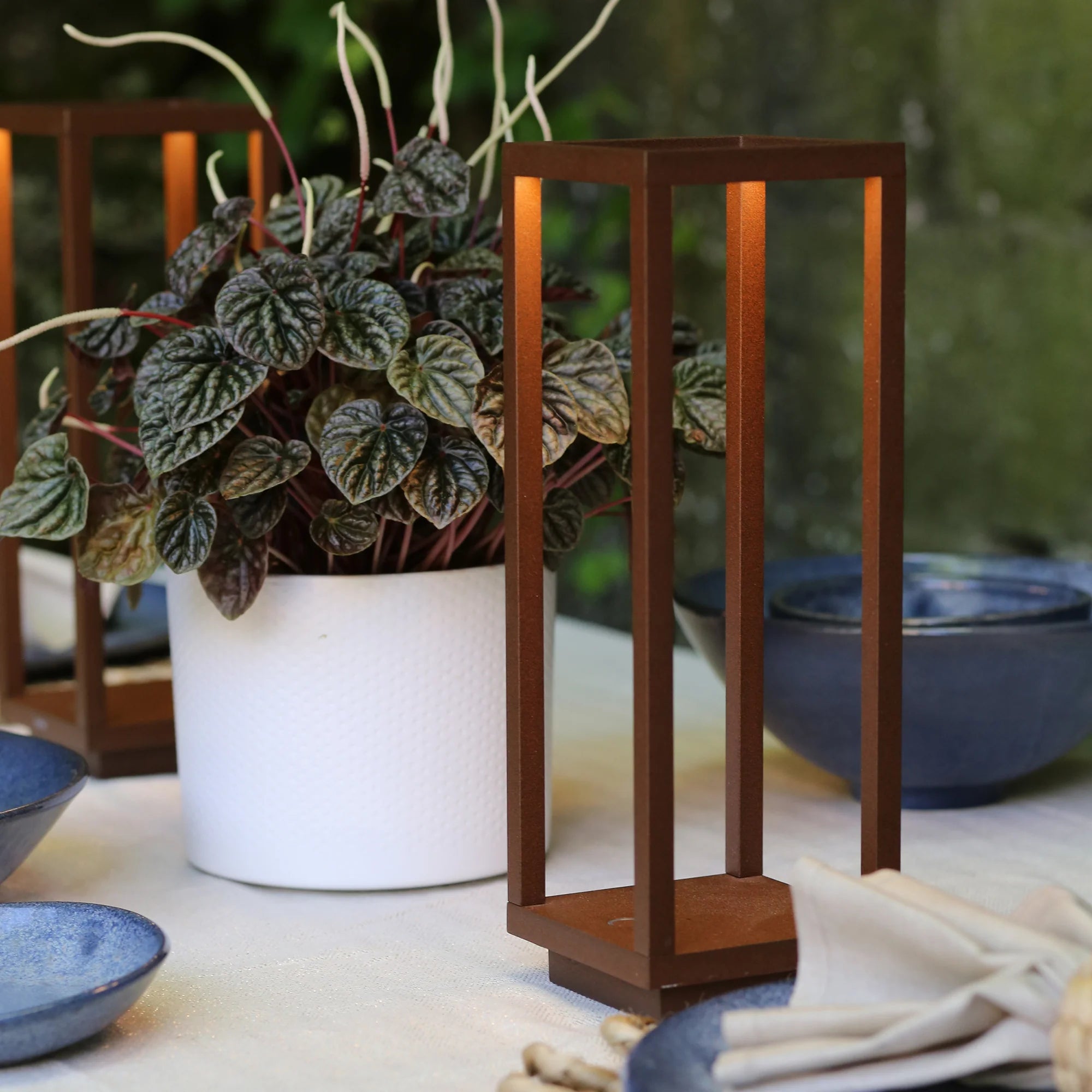 ecletty lampada da tavolo Home corten