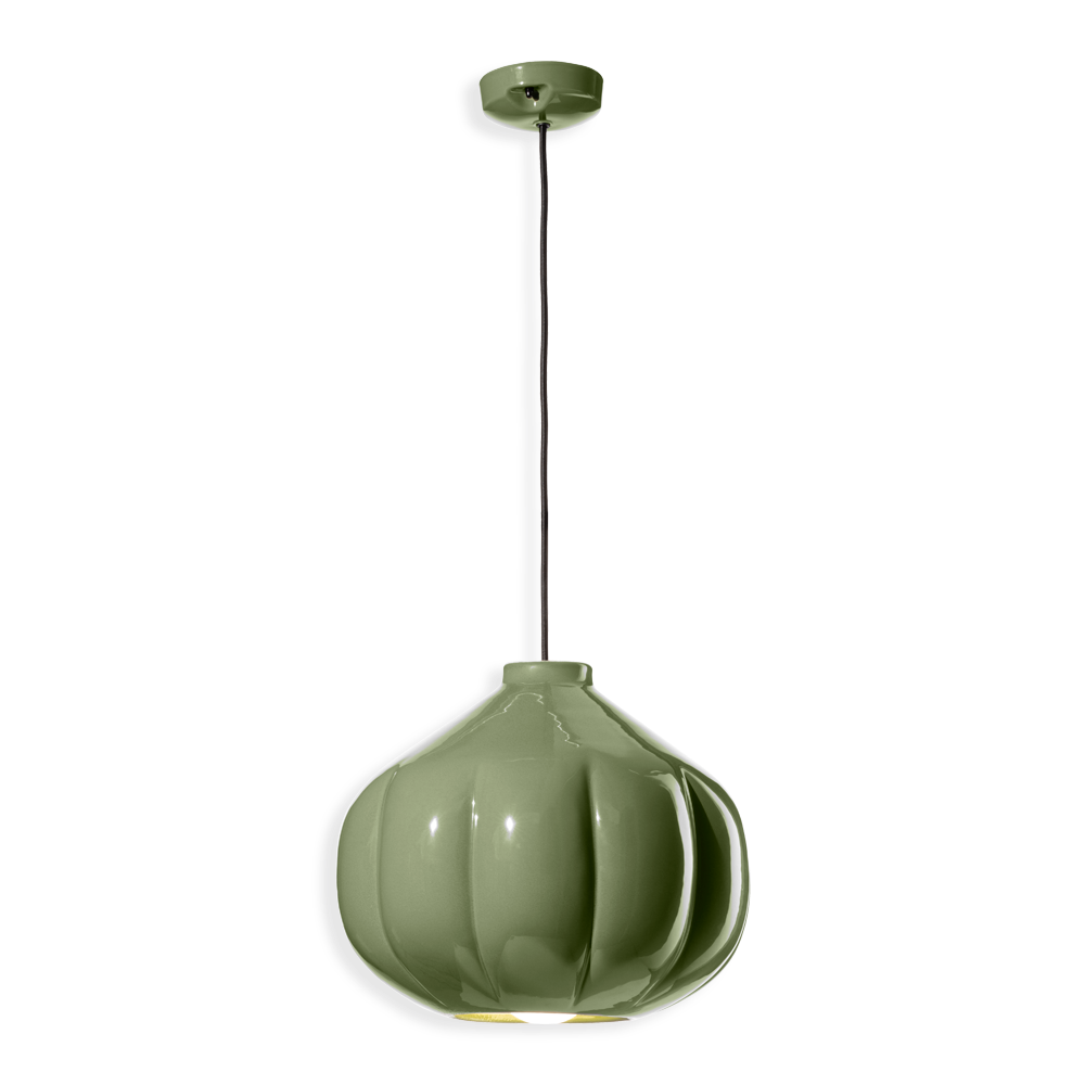 C2641 Afoxé Lampadario Ceramica | Ferroluce