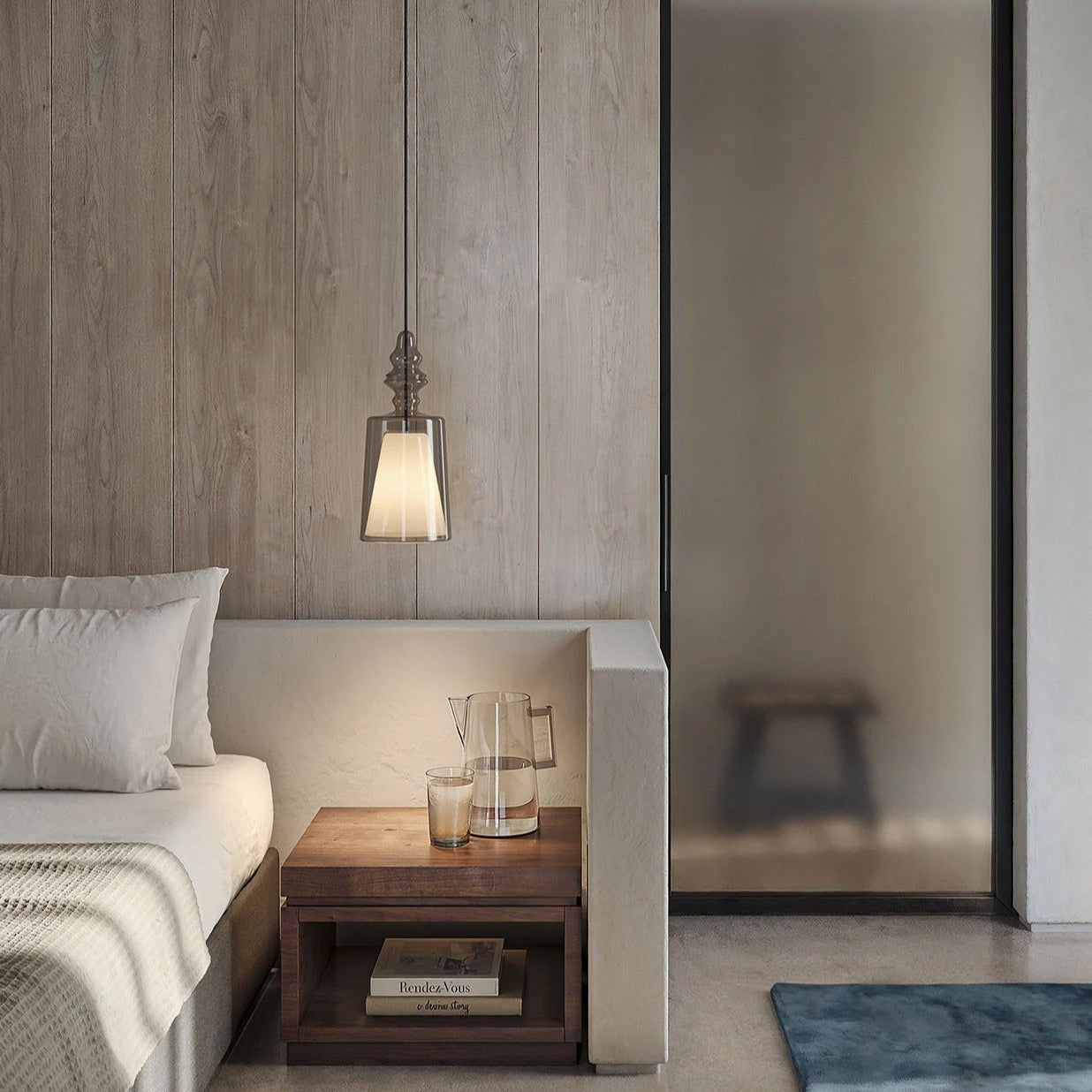 ALIBAGLASS Karman , Lampada a sospensione in vetro