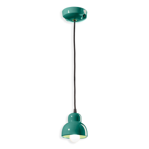 C2610 Sospensione in ceramica colorata | Ferroluce