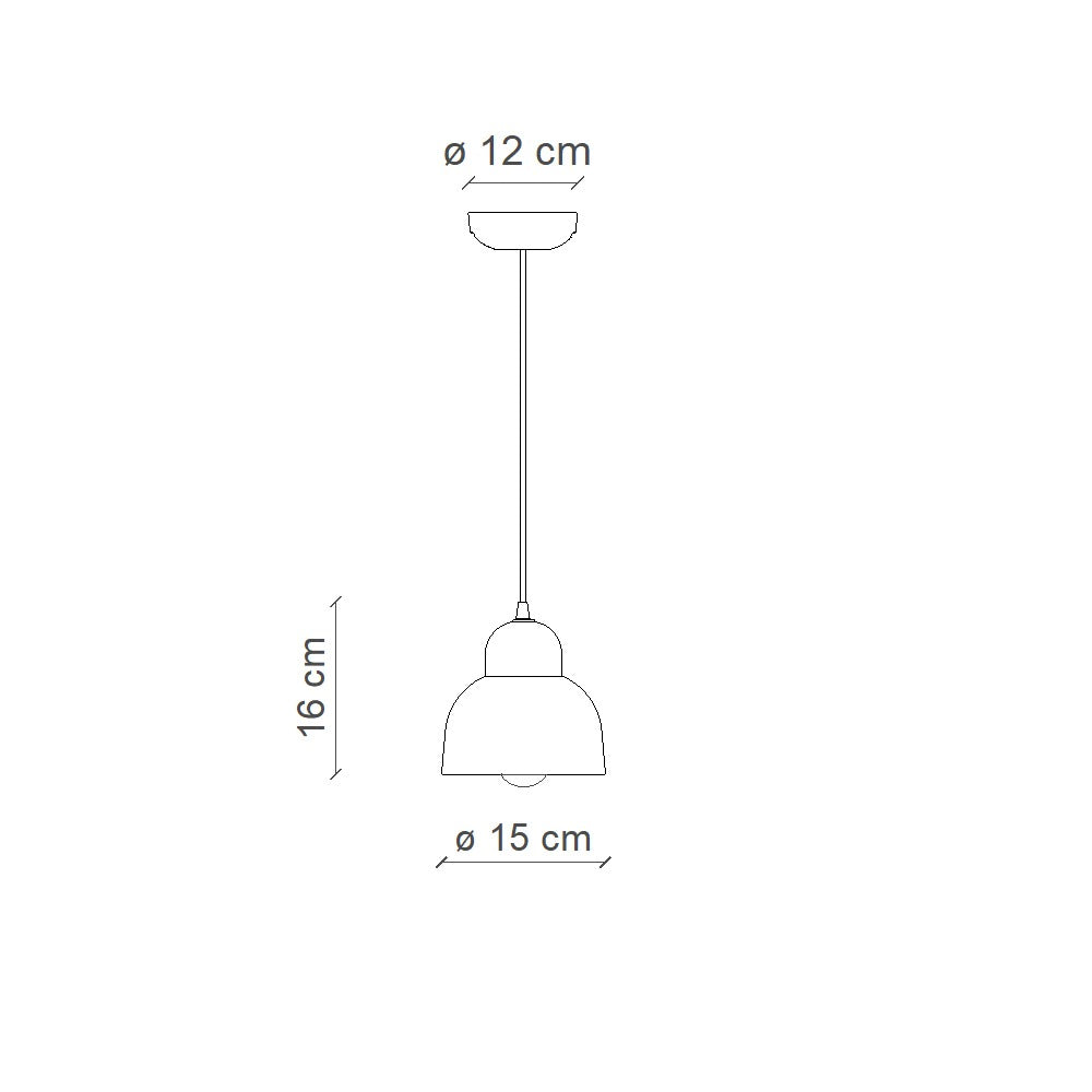 C2611 Berimbau Sospensione | Ferroluce