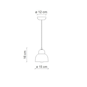 C2611 Berimbau Sospensione | Ferroluce