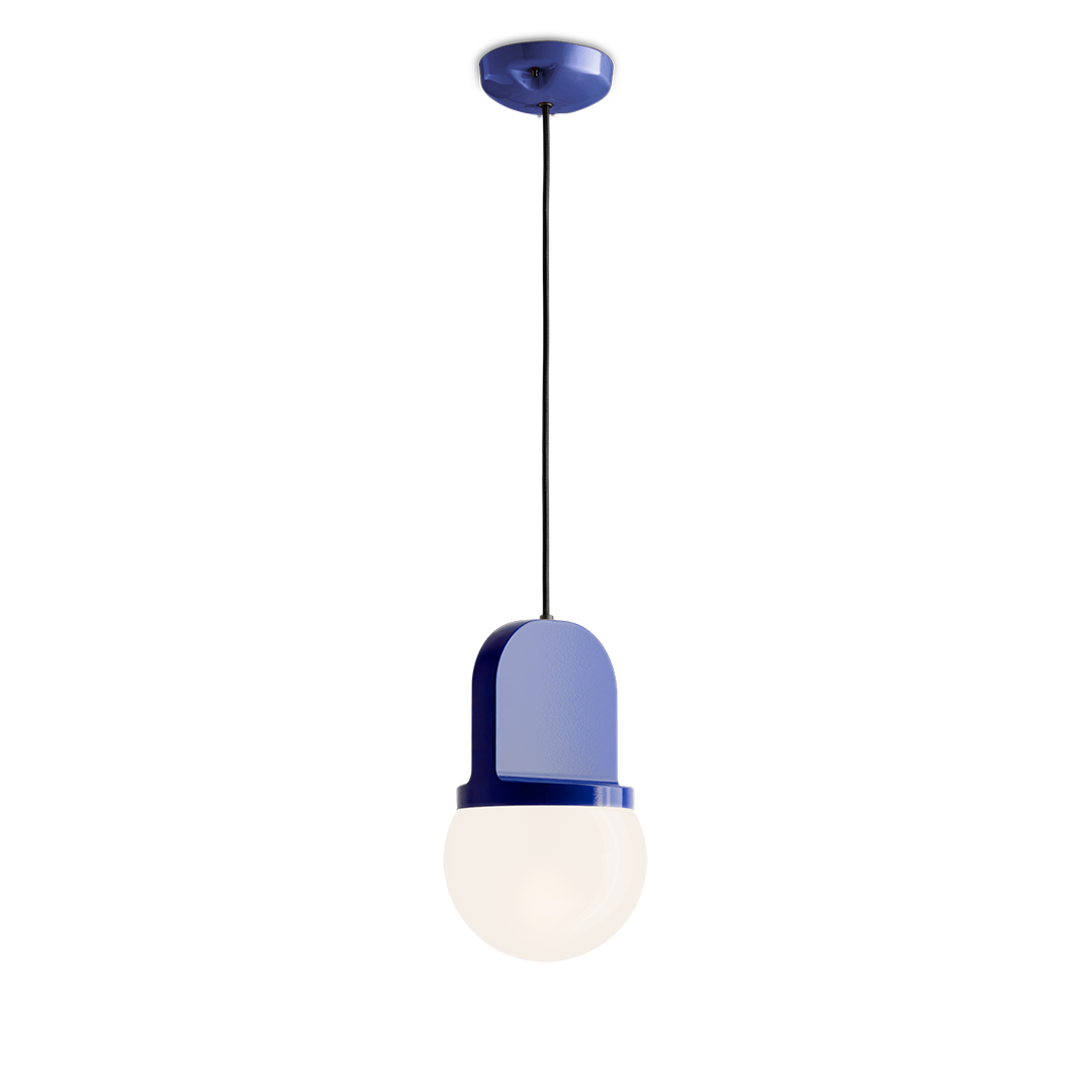 C2781 Habea Lampada sospensione design ceramica vetro – Ferroluce