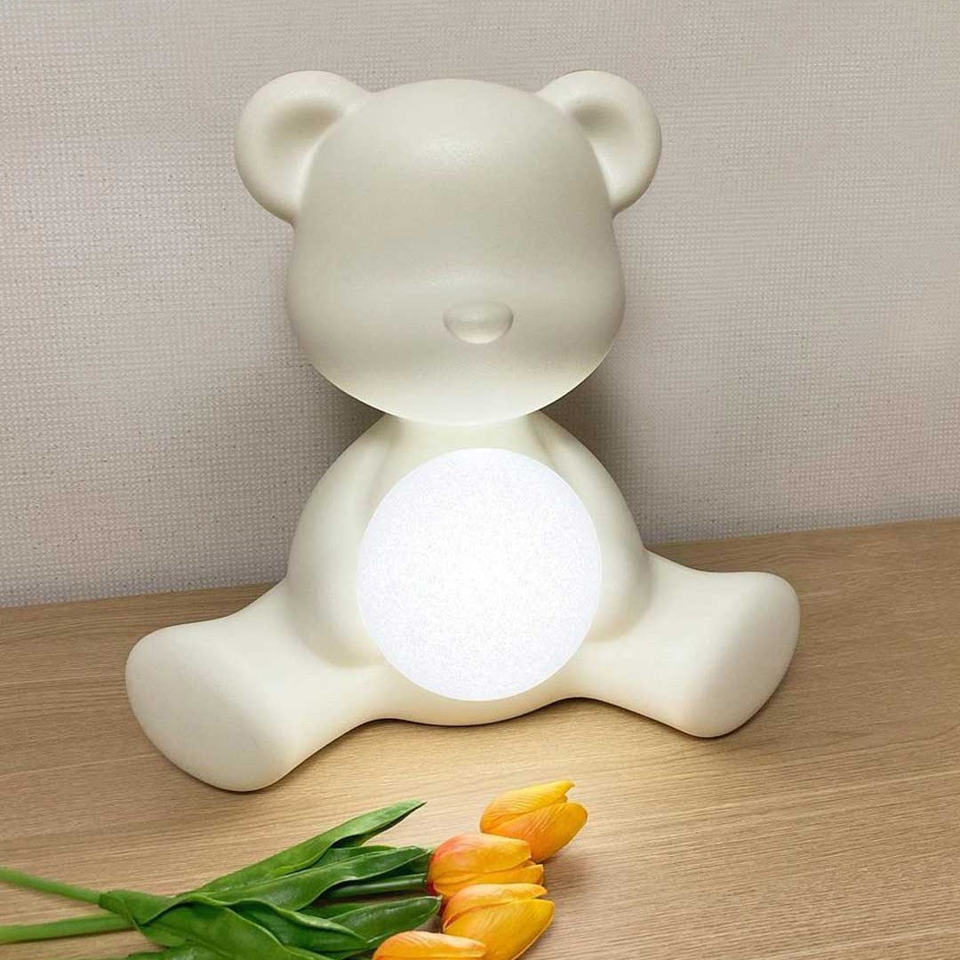 Teddy Girl LED Lamp - Lampada Ricaricabile Portatile Qeeboo