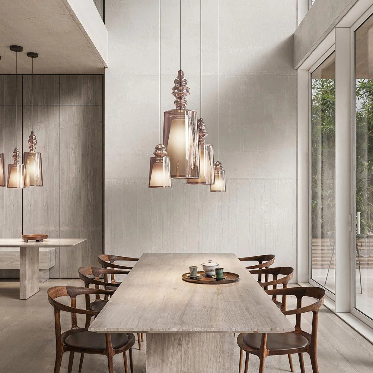 ALIBAGLASS Karman , Lampada a sospensione in vetro