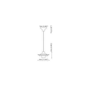 C2776 Voilà Lampada sospensione design ceramica – Ferroluce