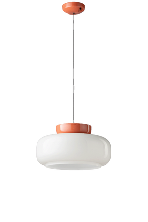 C2743 Maracanà Lampada sospensione design in vetro e ceramica – Ferroluce