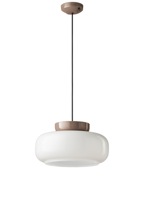 C2743 Maracanà Lampada sospensione design in vetro e ceramica – Ferroluce