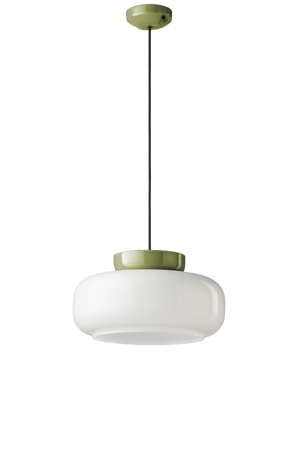 C2743 Maracanà Lampada sospensione design in vetro e ceramica – Ferroluce