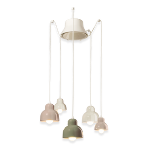 Lampadario multicolore Berimbau | Ferroluce