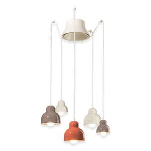 Lampadario multicolore Berimbau | Ferroluce
