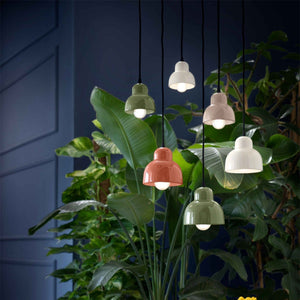C2610 Sospensione in ceramica colorata | Ferroluce