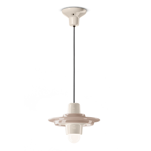C2776 Voilà Lampada sospensione design ceramica – Ferroluce