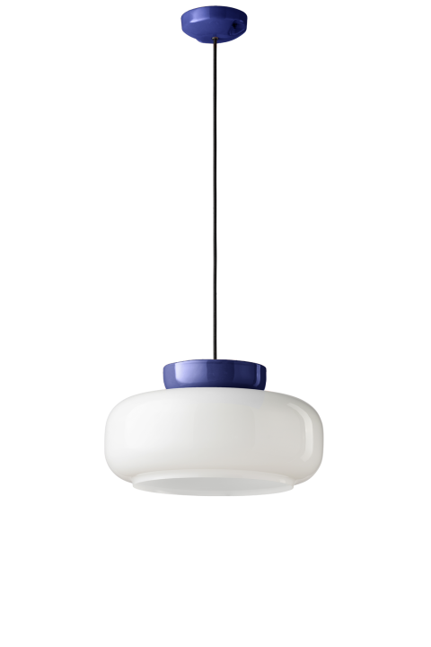 C2743 Maracanà Lampada sospensione design in vetro e ceramica – Ferroluce