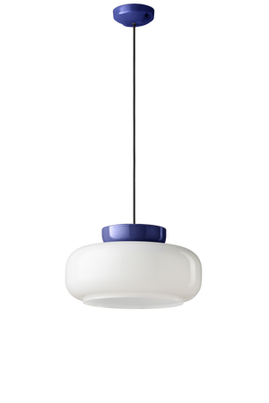 C2743 Maracanà Lampada sospensione design in vetro e ceramica – Ferroluce