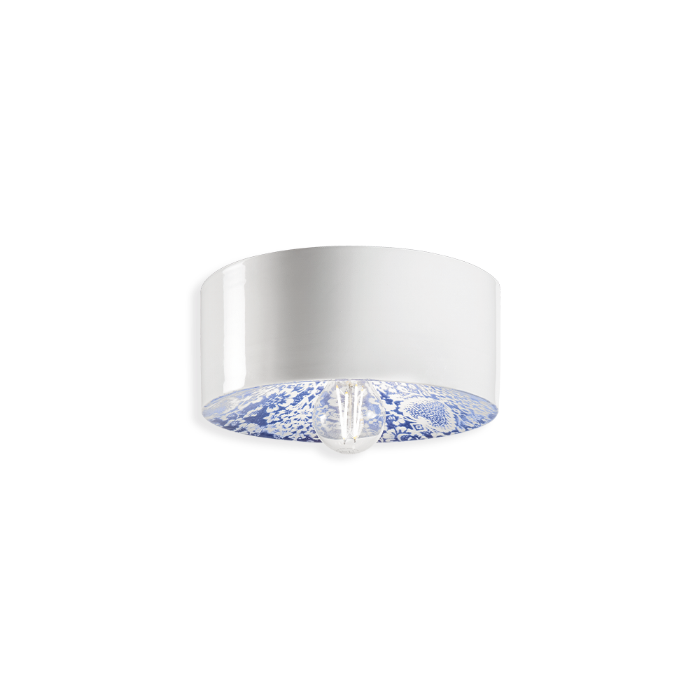 C1792 C1793 Plafoniera in ceramica | Ferroluce
